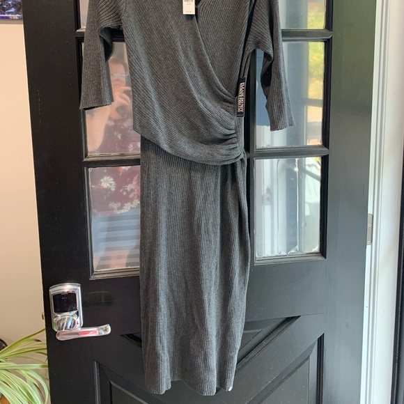 NY&C NWT Wrap Sweater Dress - Picture 2 of 8